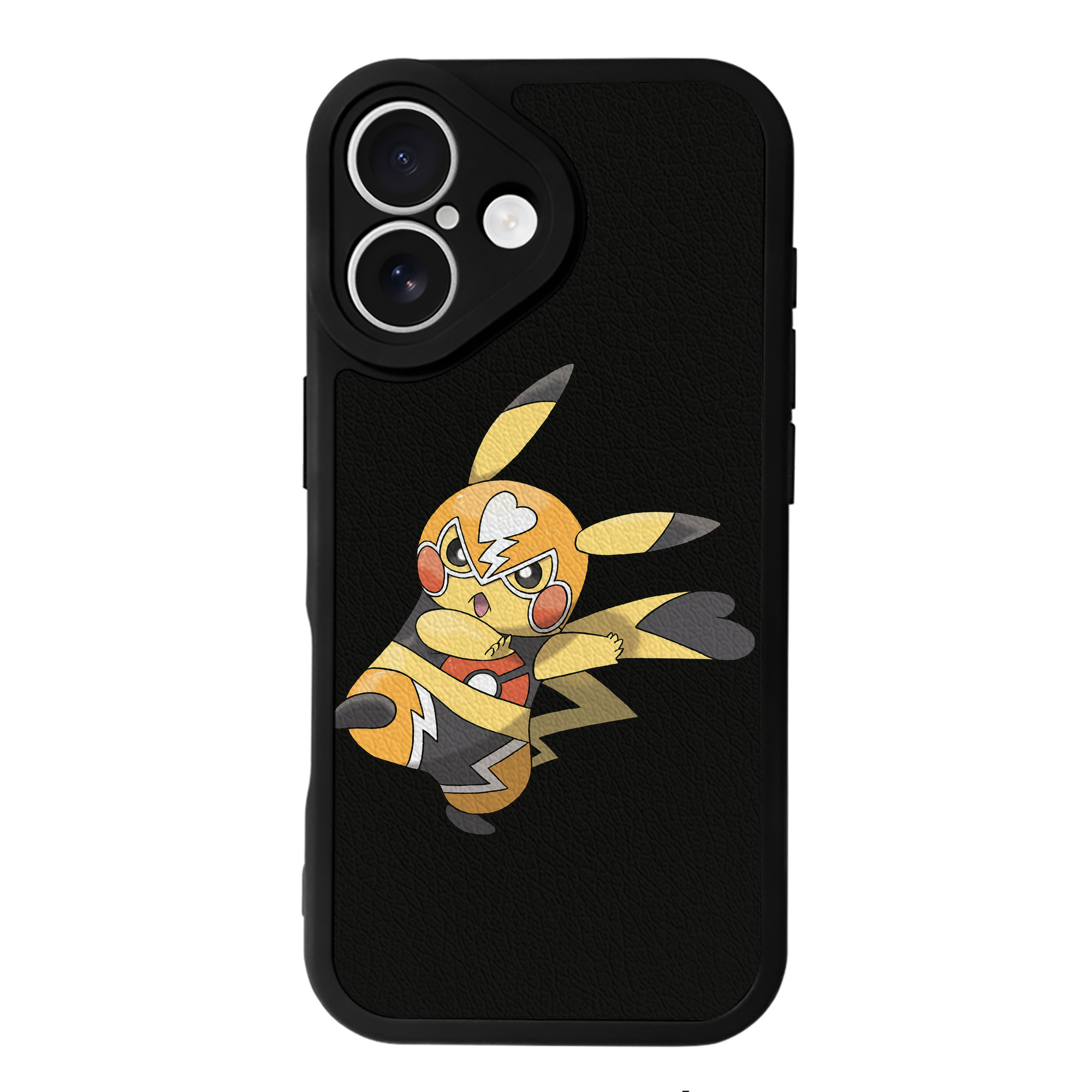 （画像用） ポケットモンスター Pokémon 【iPhone 16シリーズ対応】シリコンスマホケース（レザー調） 材質：シリコン